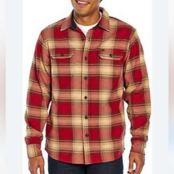 Orvis Big Bear Heavy Flannel Shacket XXL - Picture 2 of 9